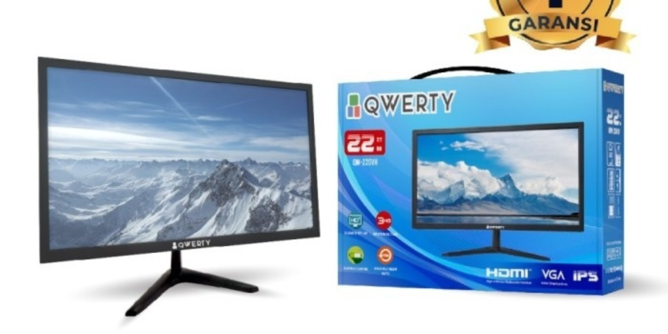 QWERTY QMS-220VH: Monitor Murah yang Nggak Murahan, Cek Performa Unggulannya!